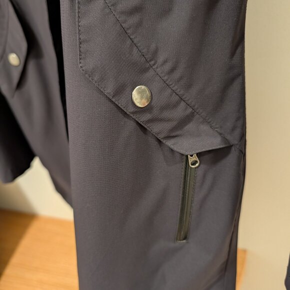 Exofficio raincoat/trench, W Small, Black - Picture 6 of 11